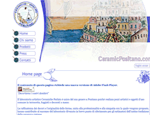 Tablet Screenshot of ceramicpositano.com